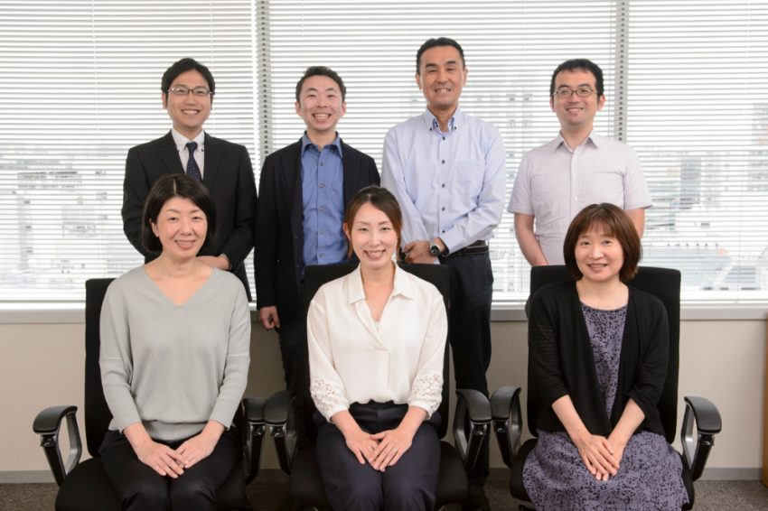 Work operations related to Sony Assurance Inc. and car insurance contract procedures
To all the start-up members
(Back row from the left) Akira Fujimoto (TMJ), Yu Nishikawa, Kenji Kawakami, Masao Shirakabe
(Front row from the left) Miwa Tsuji, Ai Ishiyama, Rie Toyoda